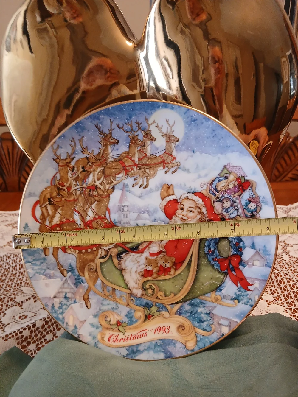 1993 Christmas Plate 